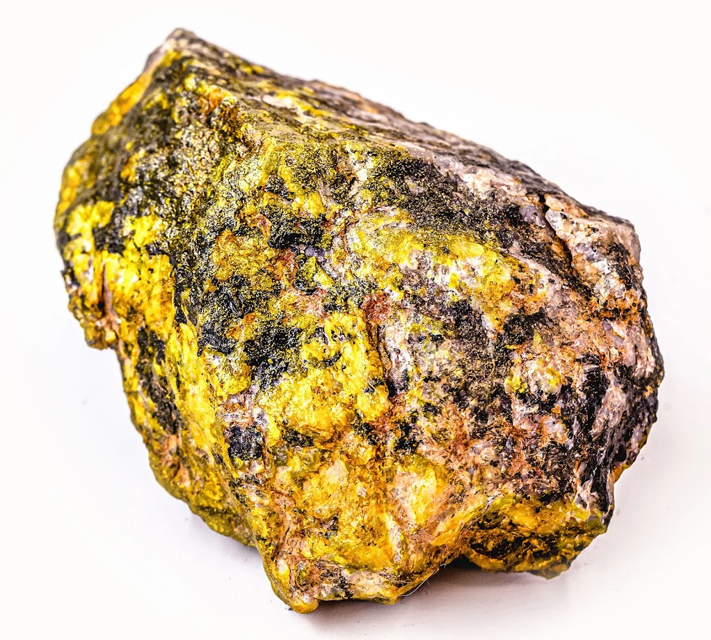 Naturel Pitchblende Uraninite